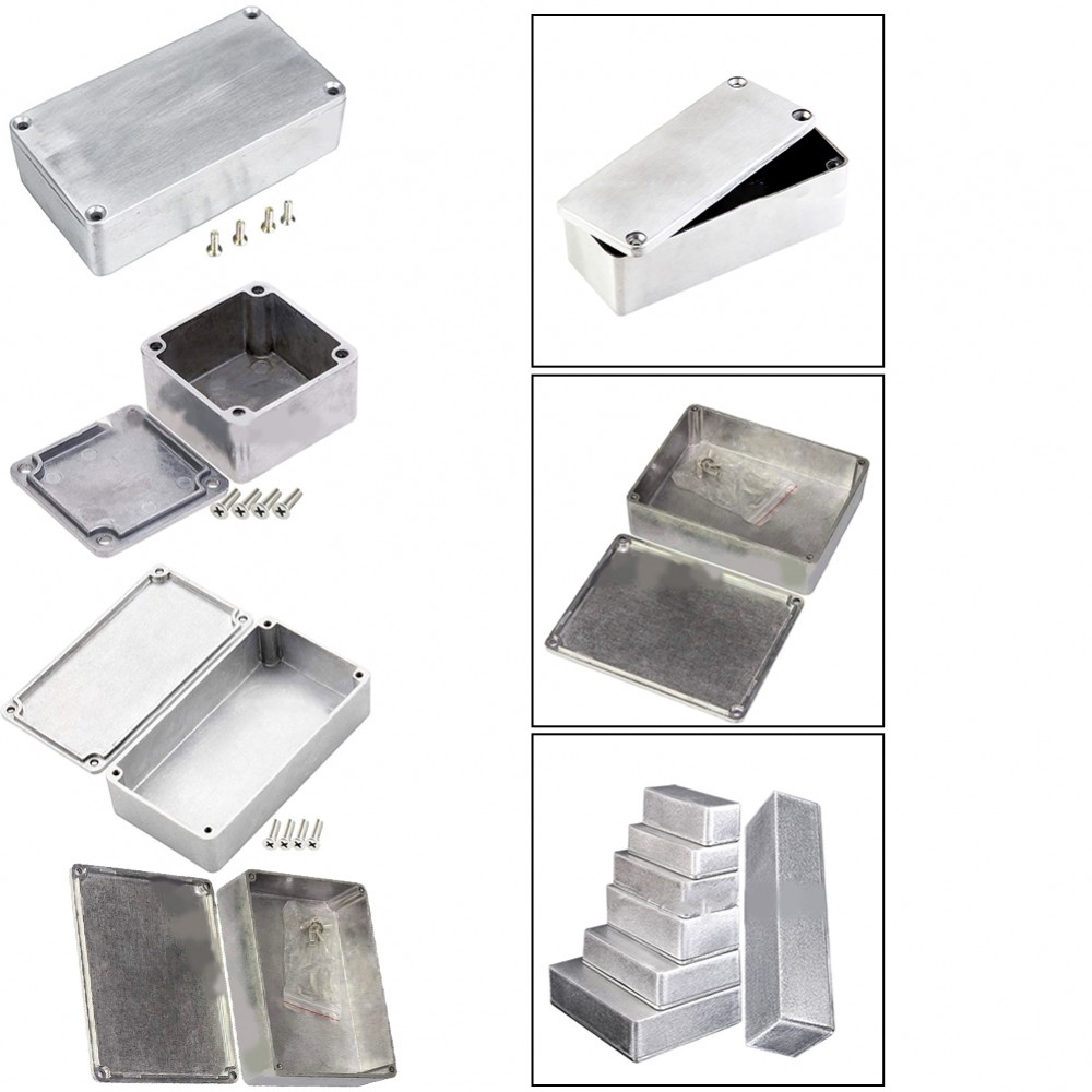 Guitar Pedal Enclosure 1590LB 1590XX 125B 1590DD Compact Design Non-oxidizing