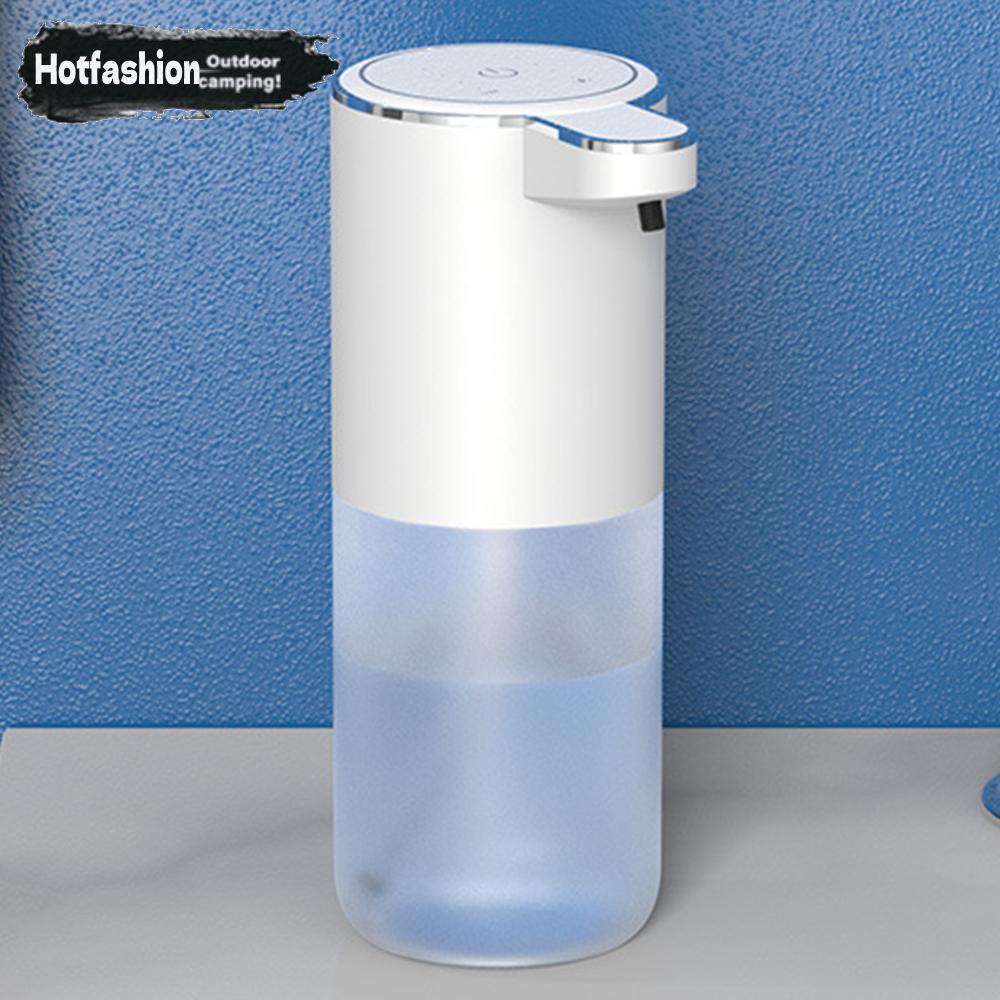 เครื่องจ่ายสบู่โฟมอัตโนมัติ 400 มล. อุปกรณ์ในห้องน้ําแบบชาร์จไฟได้ (โฟม) - รูปที่ 5