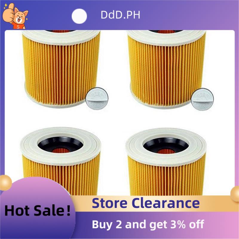 ตัวกรอง 4 ชิ้นสําหรับเครื่องดูดฝุ่น WD3 พรีเมี่ยม WD2 WD3 WD1 MV3 MV2 3 P ชุดต่อฝุ่นละเอียด