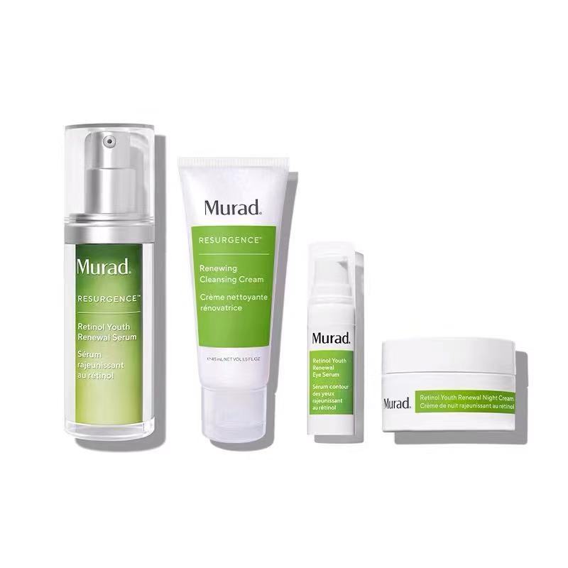 พร้อมสต็อก Murad Murad Visual Retinol Facial Essence Gift Box Set 95ml วิตามินเอแอลกอฮอล์ Stay Up La