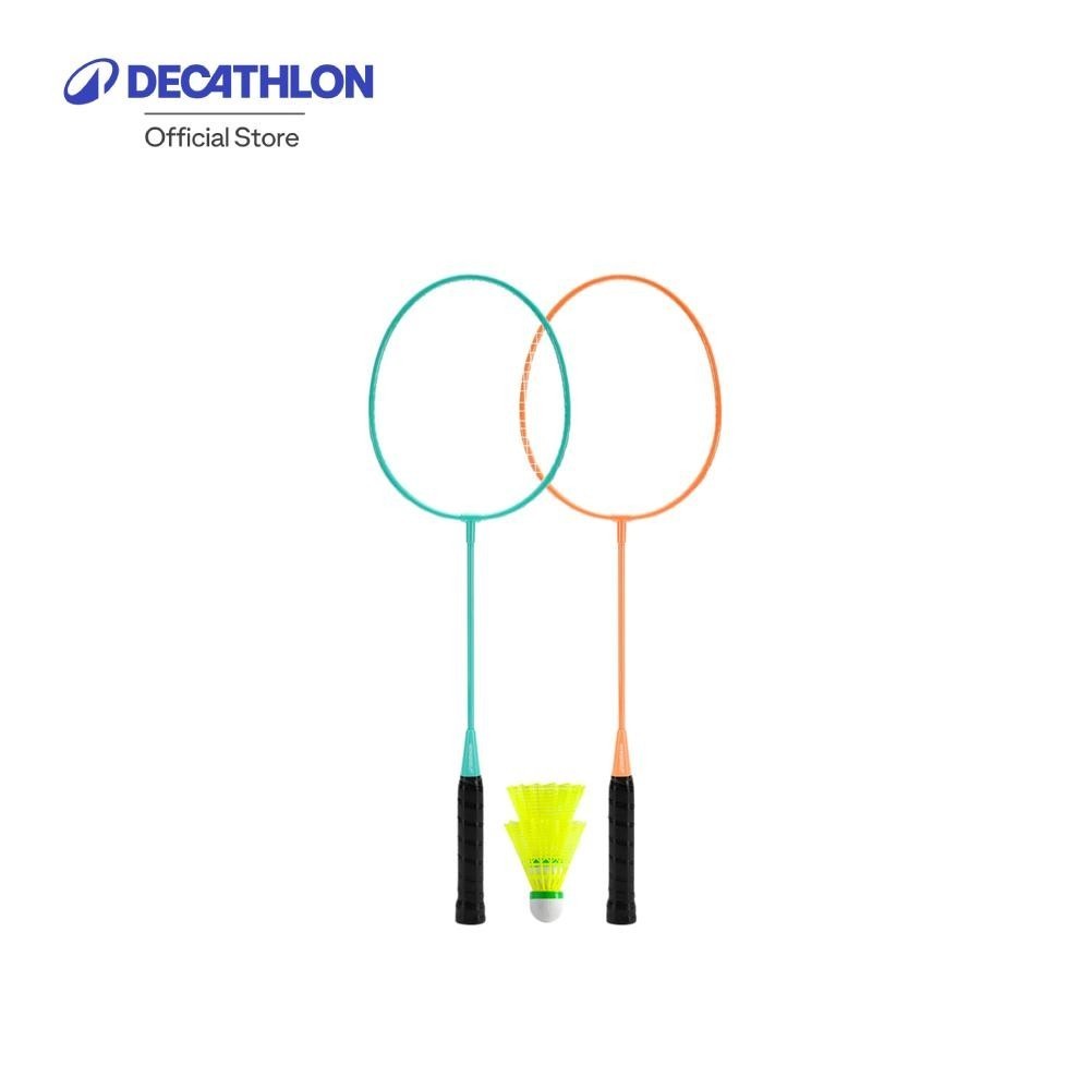 Decathlon Adult Leisure Badminton Racket Set Discover Set ชุดแร็คเกตและลูกขนไก่ Discover set รุ่น BR
