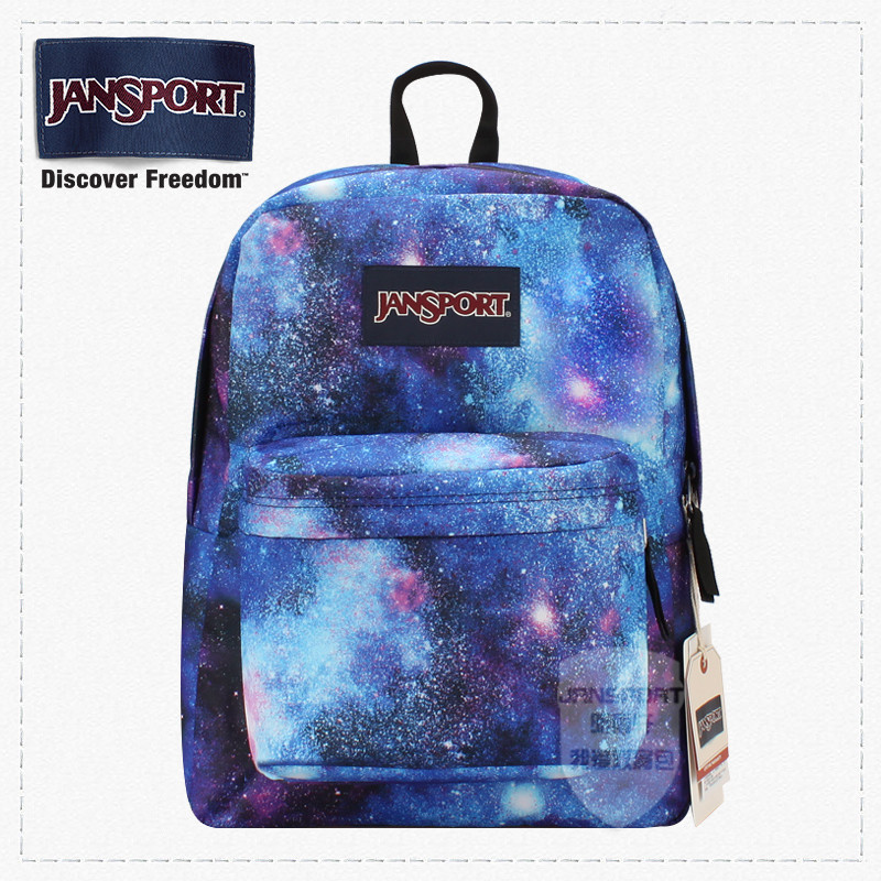 JanSport JanSport กระเป๋าเป้สะพายหลังของแท้ผู้ชายผู้หญิงกระเป๋าเป้สะพายหลังนักเรียนกระเป๋านักเรียน S