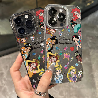 เคสโทรศัพท์ กลิตเตอร์แวววาว เคสใสนิ่มสำหรับไอโฟน For IPhone 13 14Pro 16 15  11 12Promax 6/7/8 Plus X XR XSMAX  SFGT0263