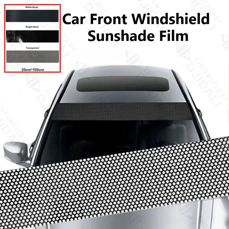 สติกเกอร์บังแดดรถยนต์ Auto ด้านหน้ากระจก 3D ฟิล์มไวนิลเกียร์ด้านหลังบังแดดตกแต่ง Decals สติกเกอร์รถยนต์สติกเกอร์ตกแต่ง
