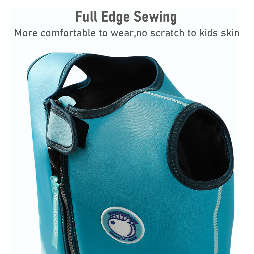 Mambo Non- Kids Swim Vest เสื้อชูชีพสําหรับชายหญิงที่ถอดออกได้ Float Board อายุ 3-6 ปี/ 28.7-61.7lbs