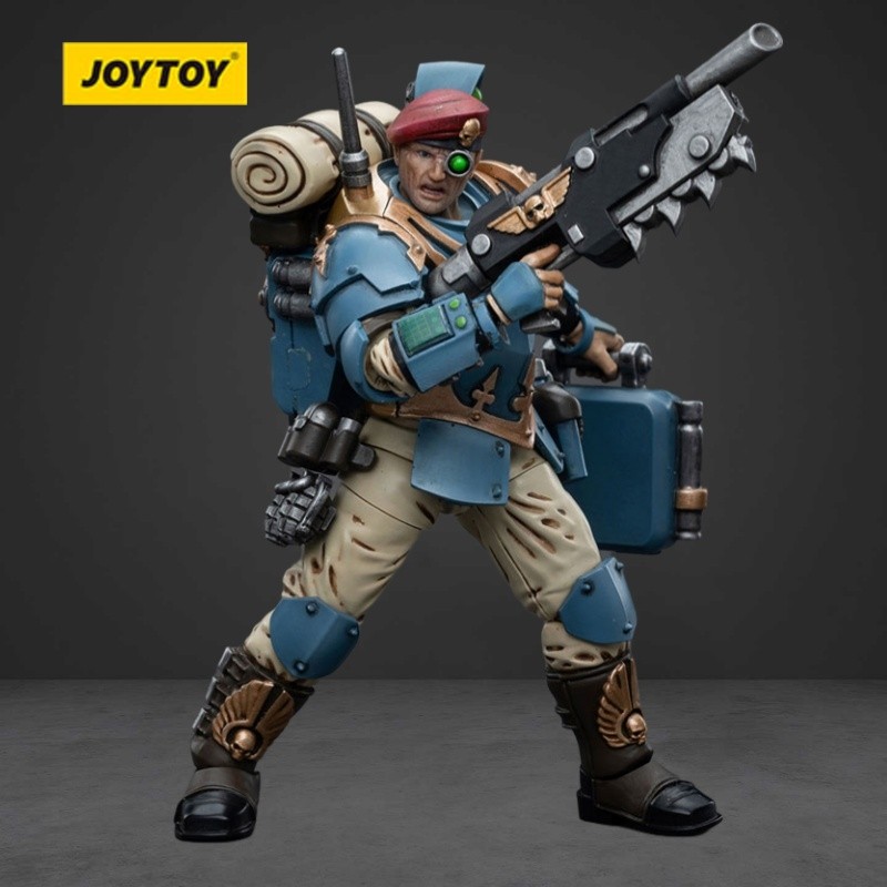 JOYTOY Warhammer 40,000 Astra Militarum Tempestus Scions Command Squad 55th Kappic Eagles Medic ตัวเ