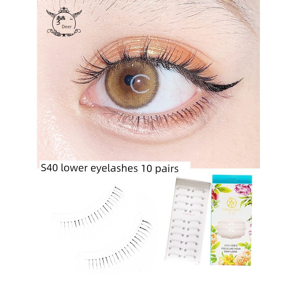 ขนตาเกาหลี ขนตาปลอม Menglu S40จำลองขนตาปลอมชิ้นเดียว