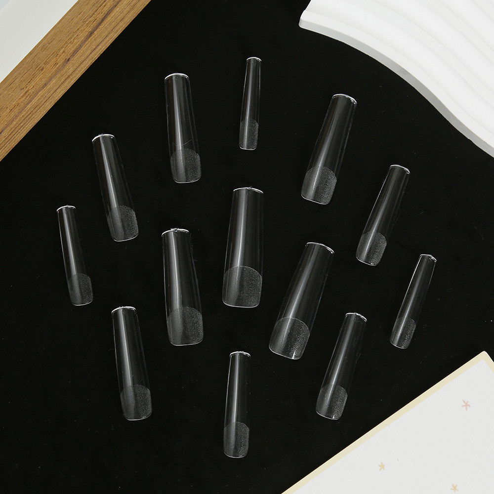 240 ชิ้นแกะสลักฟรีขัดเล็บกึ่งฝ้า e 240 ชิ้นแกะสลักฟรีเล็บแผ่นขัดกึ่งฝ้า Extension เล็บแบบพกพาชนิดบรร