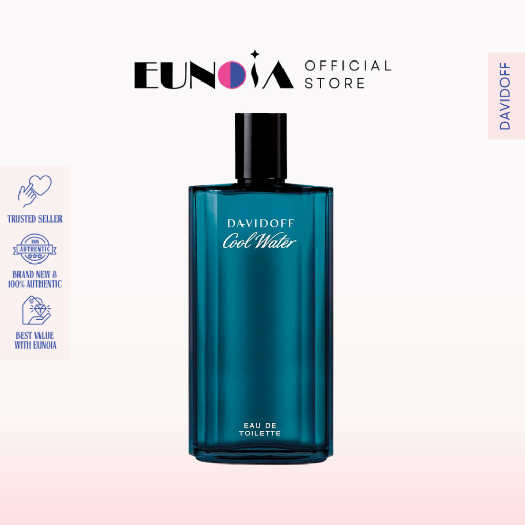 Davidoff Cool Water Men EDT 40ml/75ml/125ml / 200ml (ผู้ชาย) - Eunoia