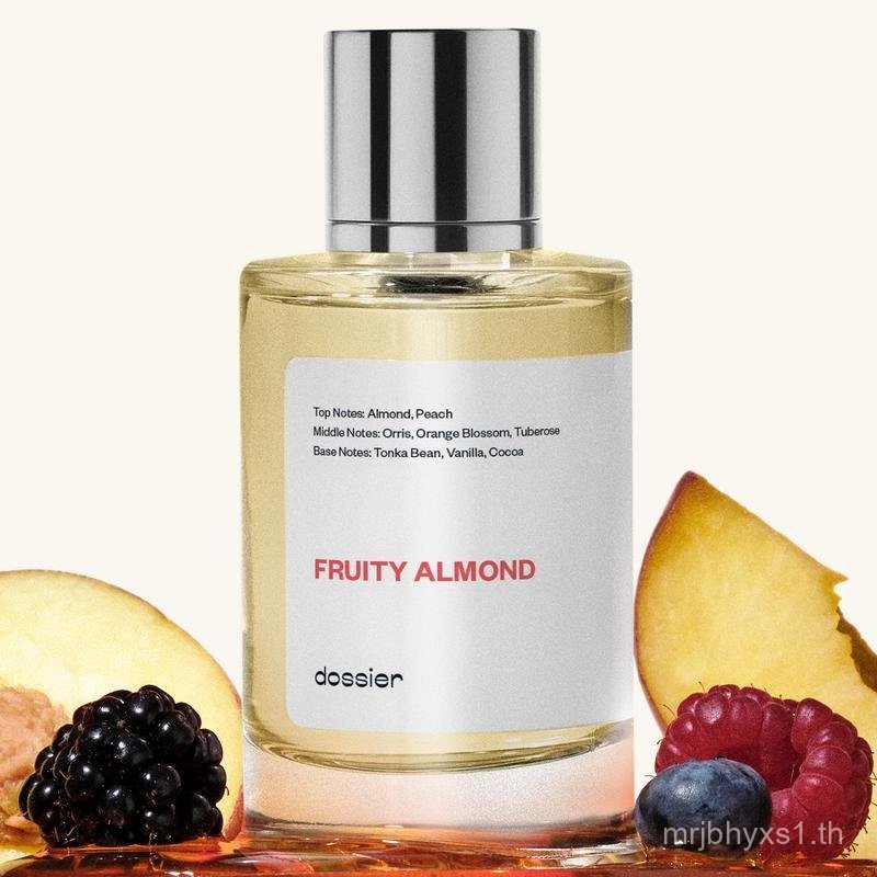 Fruity Almond, Dossier, Women Perfume, 50ml, Eau de Parfum, Almond, Peach, Orange Blossom, Tuberose,