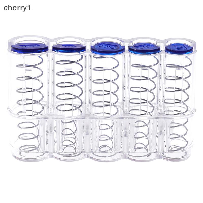 [cer] Creative Storage Coins Purse Storage Box Euro Coin Dispenser Coin Holder Case [VN]