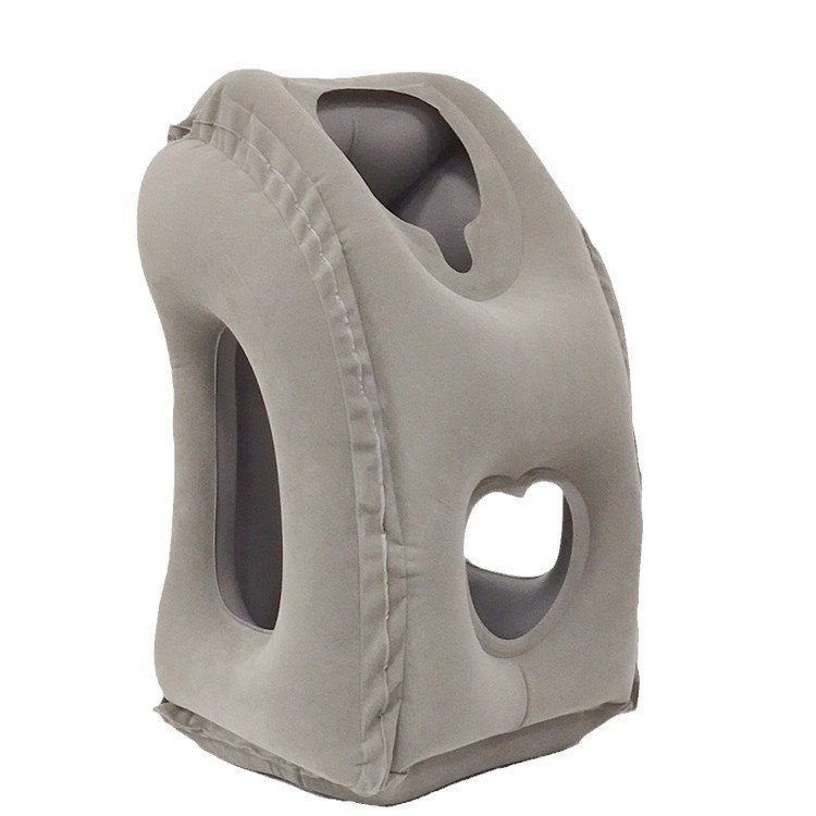 หมอนเป่าลม สำหรับพกพา หมอนรองคอเดินทาง หมอนติดรถ หมอนรอคอ หมอนขึ้นเครื่องบิน - รูปที่ 3