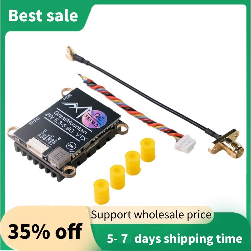 Beacon 5.8G 2W VTX พลังงานสูง FPV Audio เครื่องส่งสัญญาณวิดีโอ TBS Protocol 30.5x 30.5 มม.สําหรับ FP