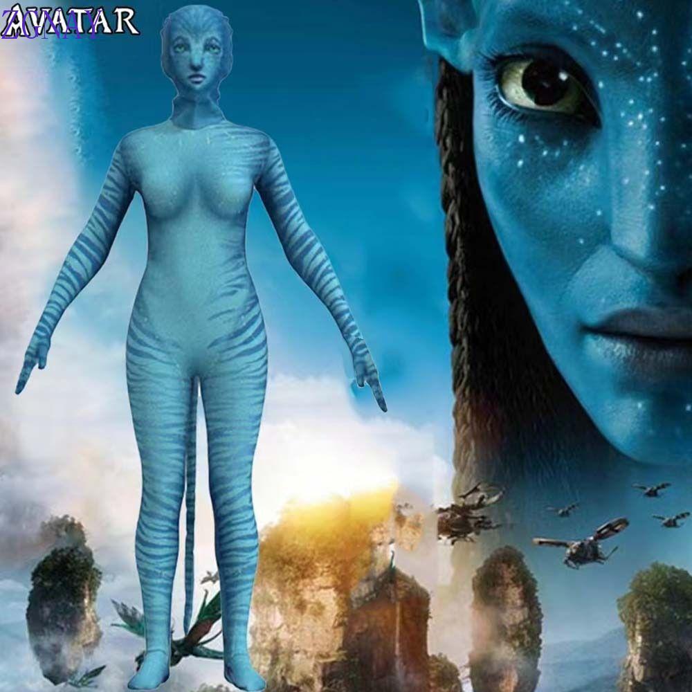 POLOSP Avatar Jumpsuit สําหรับผู้หญิงภาพยนตร์ตลก Avatar Way of Water Rompers คอสเพลย์เครื่องแต่งกาย 