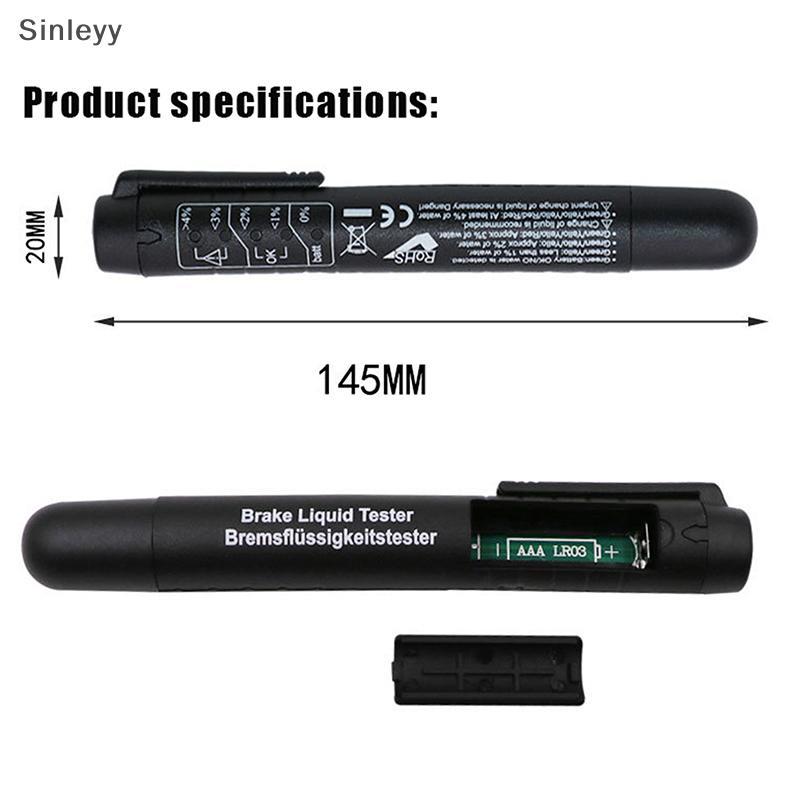 เนล ยานยนต์น้ํามันเบรกปากกาทดสอบน้ํามันเบรกรถน้ํามันเบรกทดสอบคุณภาพน้ํามันทดสอบแสดงปากกาเครื่องมือทดสอบยานยนต์ N - รูปที่ 3