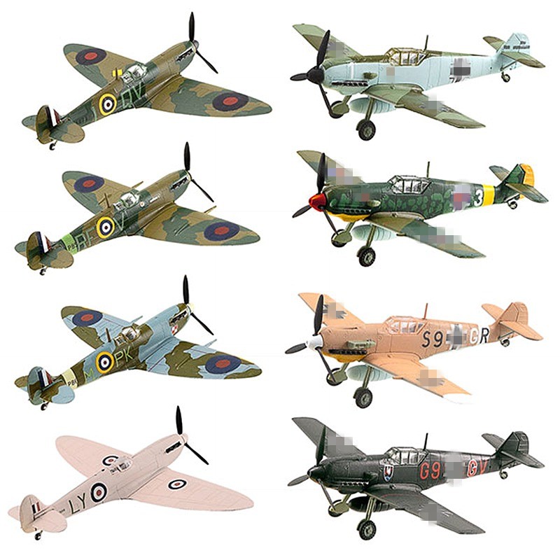 F-TOYS Box Egg 1/144 เครื่องบินรุ่น WCK Fighter WINGKIT Spitfire Fighter VS15