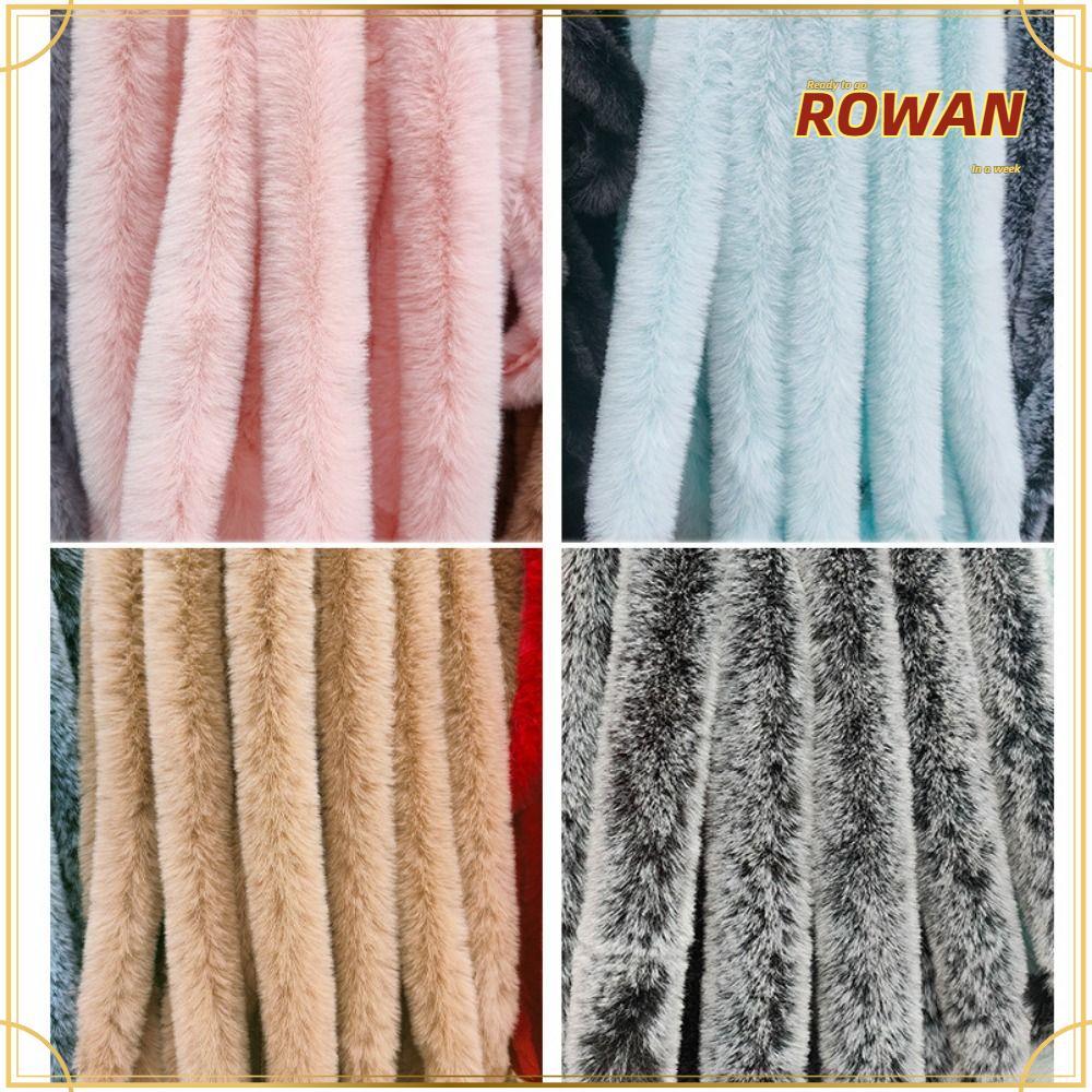 Faux Fur.Ribbon พร้อมขอบขนสัตว์ปลอม 1 เมตร ทำมือจากขนแกะ ใช้ในการตกแต่งเสื้อผ้าและของประดิษฐ์