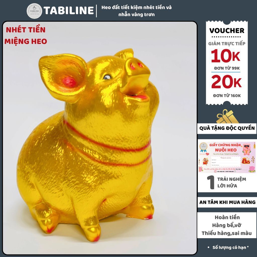 [ราคาถูกสุดๆ] น่ารักและน่ารัก vip gold coin กระปุกออมสินเก็บเงิน LD58 - TABILINE