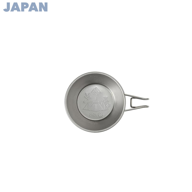 【DIRECT  FROM  JAPAN】
"Snow Peak Titanium Sierra Cup - Lightweight, Deep Design with Lid - Perfect f