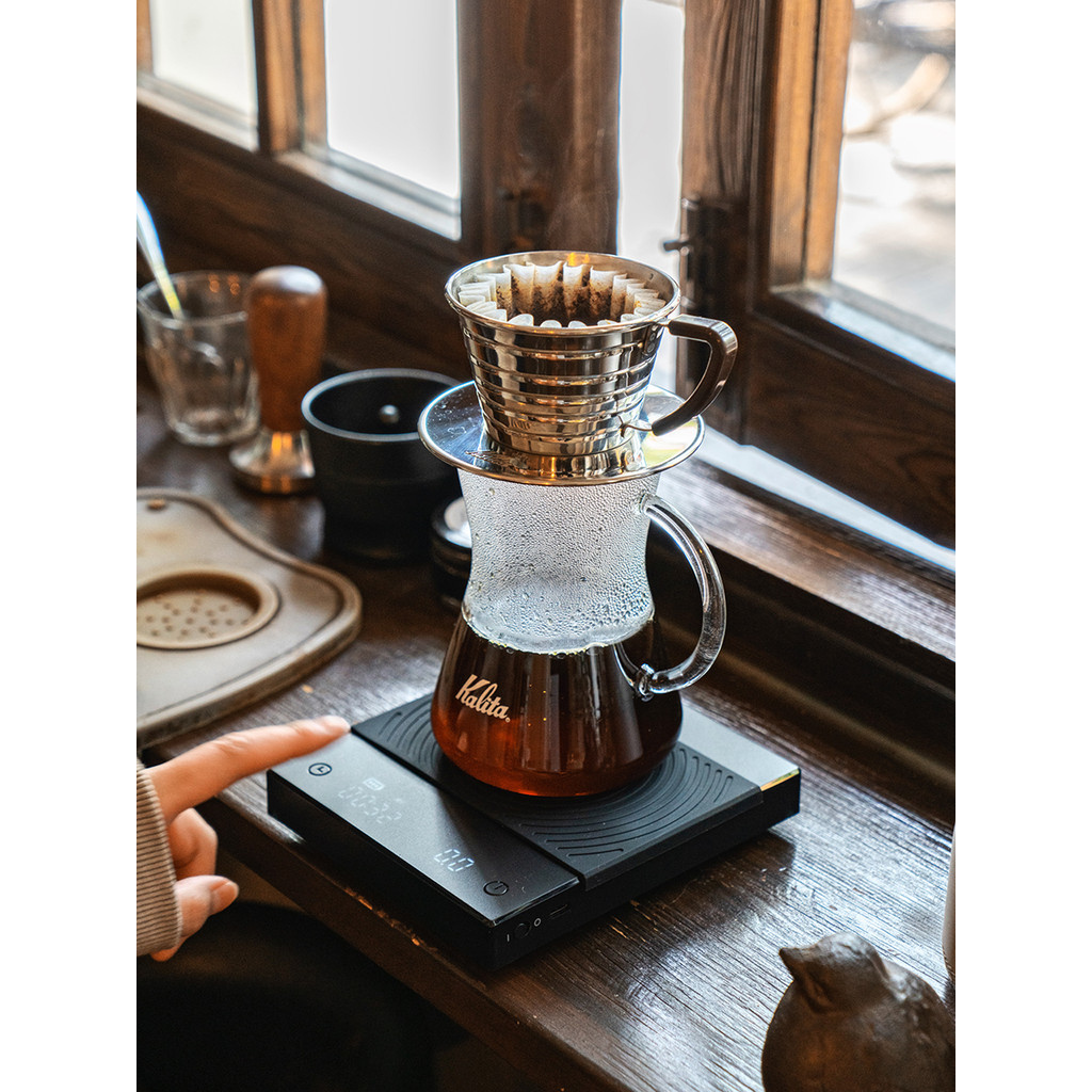 Taimo Black Mirror basic Coffee Electronic Scale Dedicated Hand Brew Coffee Scale Professional Smart