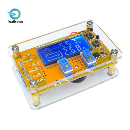 5A LCD Buck โมดูลจ่ายไฟ DC-DC Buck โมดูลแปลง