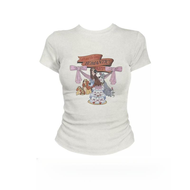 COD (จัดส่งจากกรุงเทพฯ) เสื้อยืดแขนสั้นพิมพ์ลายดิจิตอลลูกสุนัข ทรงเข้ารูป ผ้าฝ้ายเนื้อดี ทรงเข้ารูป เซ็กซี่ สวย