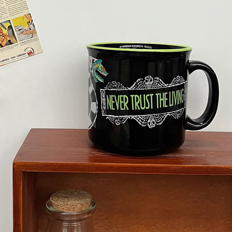 สั่งซื้อต้นฉบับ Underworld Master Beetle Juice American Fantasy Horror Movie Merchandise Mug ถ้วยน้ํ