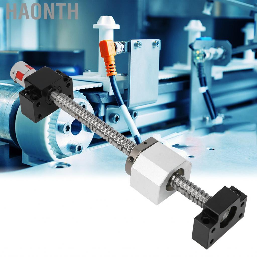 Haonth 1204 บอลสกรูเหล็กแบริ่งเรียบปฏิบัติทนทานสำหรับ 4 เม็ดนับ 12.5 Kgf/UM