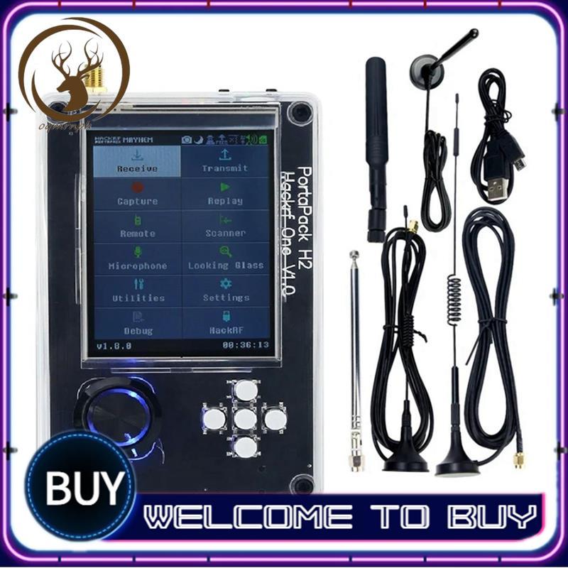 ชิ้นส่วนอะไหล่ 1 ชุดสําหรับ One R9 V1.8X + อัพเกรดสําหรับ PortaPack H2 3.2 นิ้ว LCD SDR วิทยุ + ประก