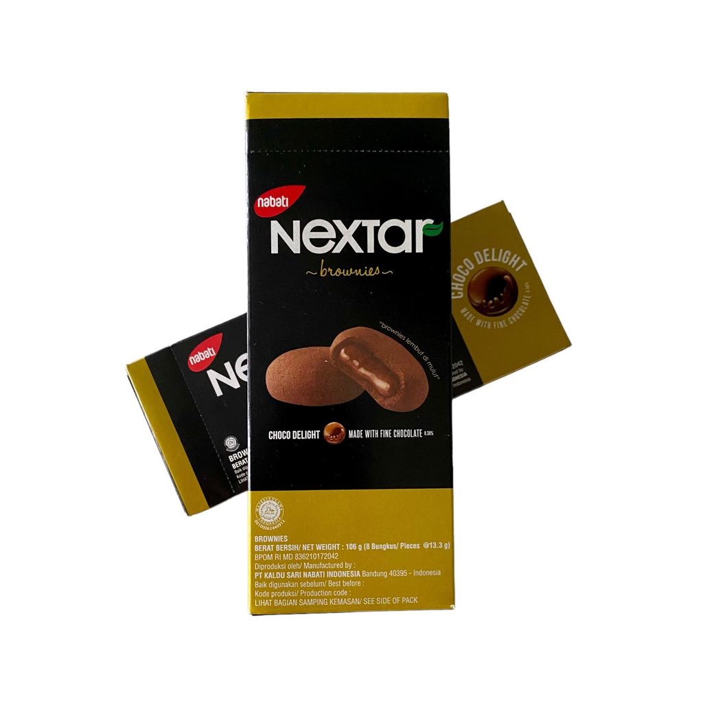 New Brownie Cookies (Nextar) คุกกี้สอดไส้บราวนี่ช็อกโกแลต อร่อยสุดๆ