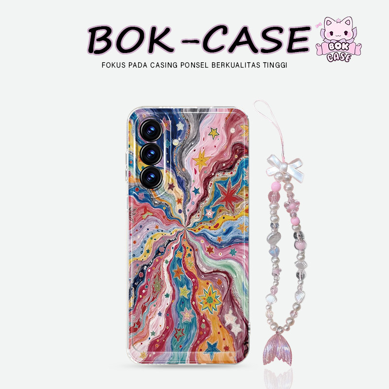 Ripple Cat สีสันกรณี Hp Redmi 15 15C 13X A5 14C 13C 13 หมายเหตุ 14 4G 5G Pro Plus 9T 10A 10S 11 11S 