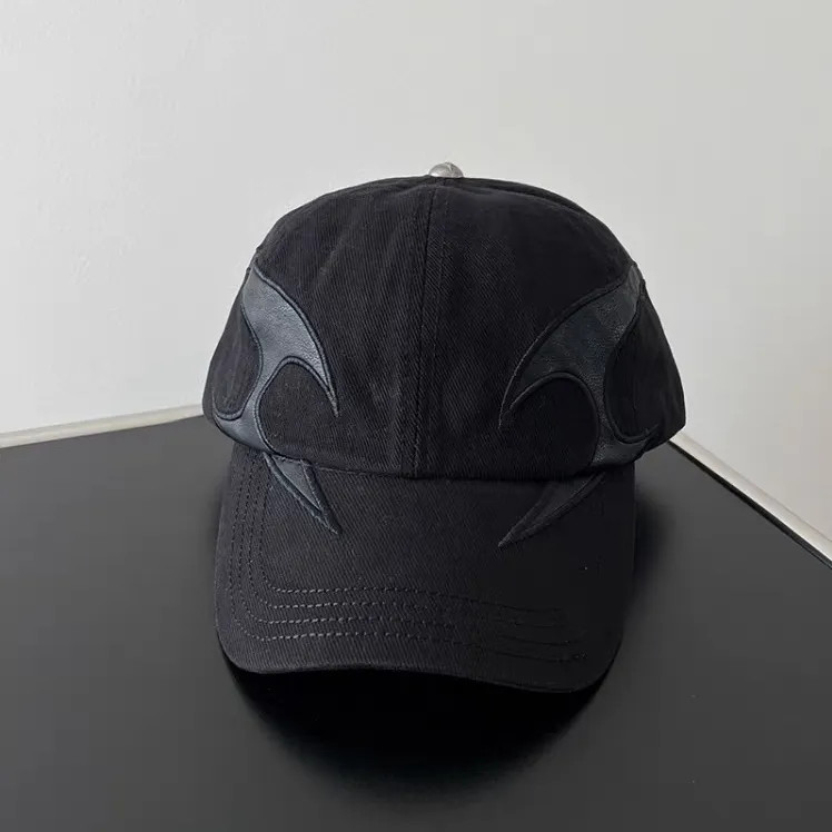 25SS Thug Club Flame Washed Distressed Baseball Cap