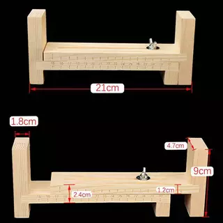 LEO-T ครื่องมือถักเชือกแบบสร้างสรรค์ ที่ยึดถักเชือก DIY สำหรับสร้อยข้อมือ สร้อยคอ งานฝีมือ ทำมือ