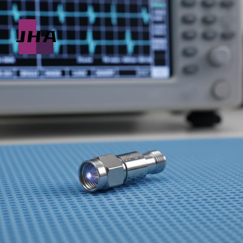 [JHA] DC8GHz SMA Fixed Attenuator Coaxial 2W 1dB 2dB 3dB 4dB 5dB สําหรับการแปลงความถี่และการประมวลผล