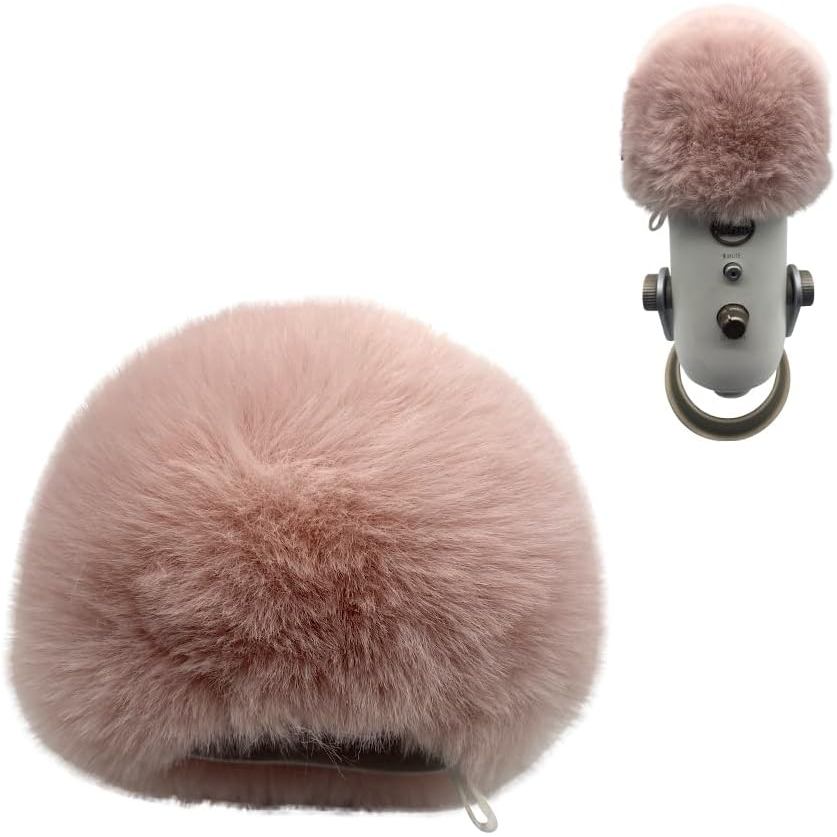 Dead Cat Wind Muff และ Pop Filter สําหรับ Blue Yeti,ไมโครโฟนกระจกหน้ารถสําหรับ Blue Yeti Pro,Blue Ye