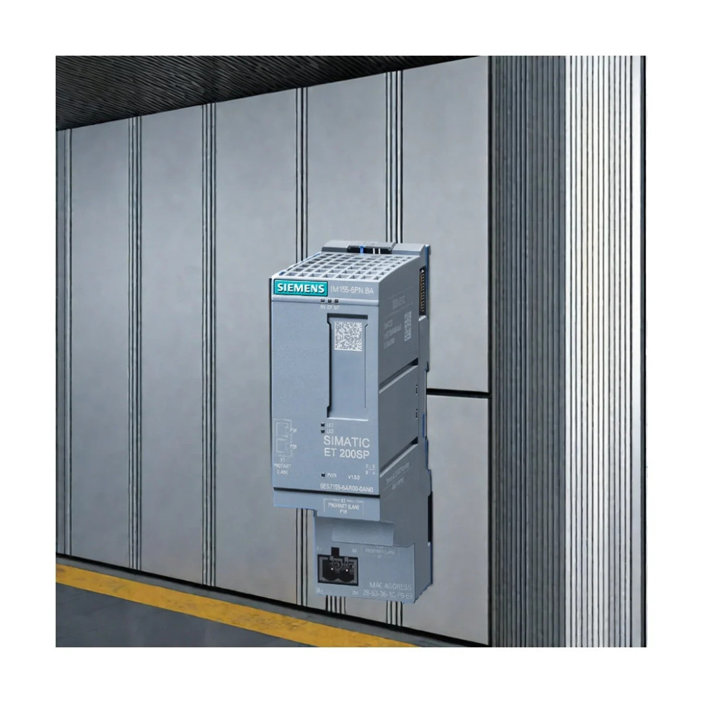 ยี่ห้อใหม่ร้อน Original Siemens PLC SIMATIC ET 200SP อินเทอร์เฟซโมดูล IM 155-6PN Basic 6ES7155-6AR00