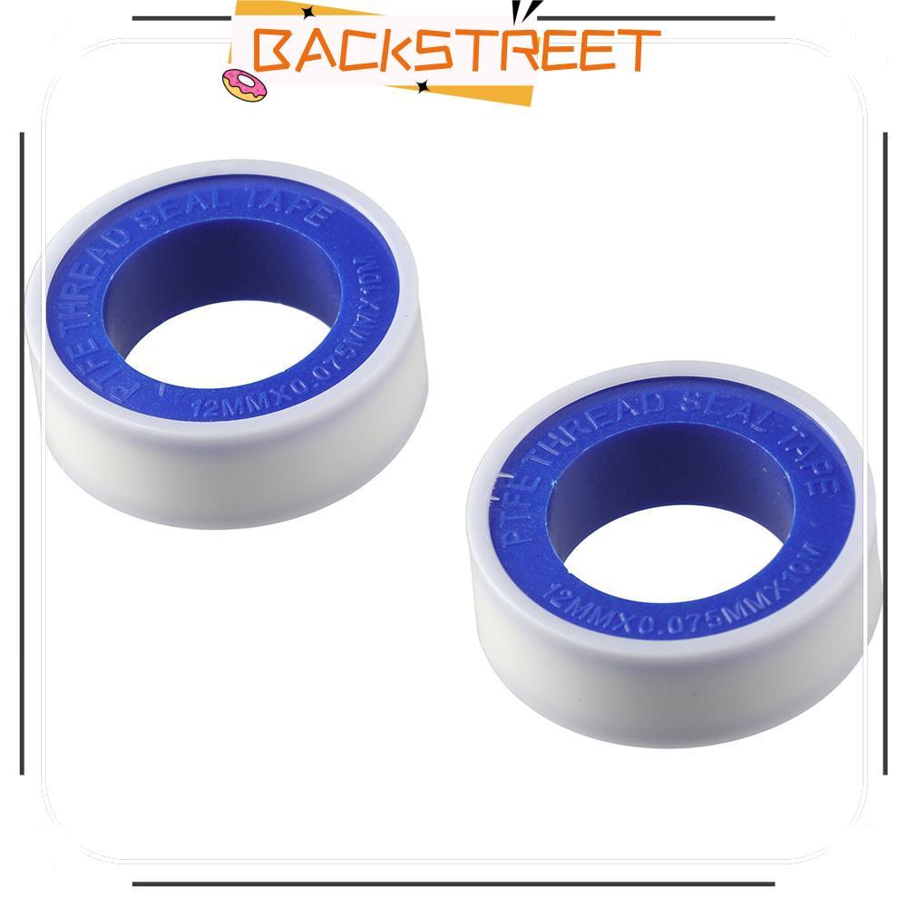 BACKSTAGE PTFE Tape, White 12mmx10m Plumbers Tape, Sealant Tape