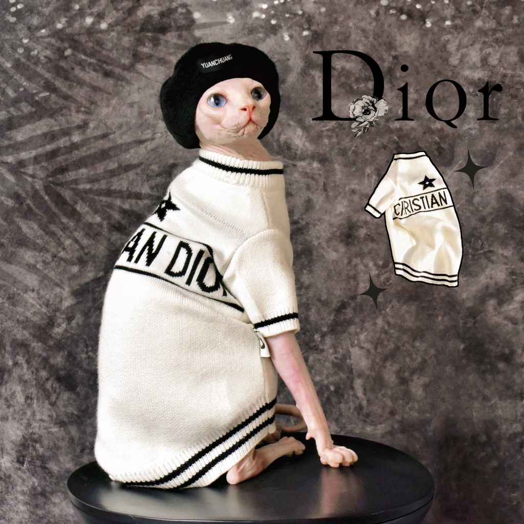 Y · H Fujia Daughter Ds Ladies Sweatshirt Sphinx Furless Cat Clothes Winter Thicken Keep Warm