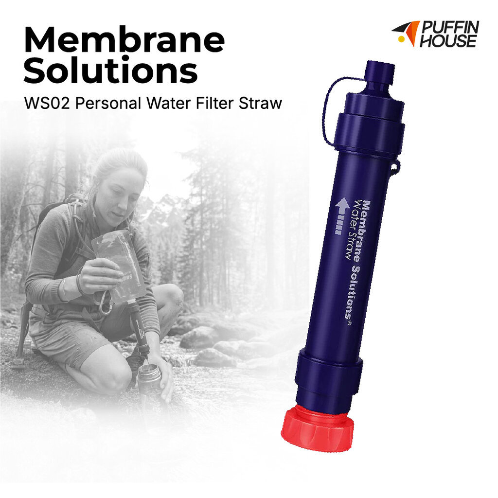 Membrane Solutions - WS02 เครื่องกรองน้ำไส้กรอง 4 stage 0.1 micron ใช้งานง่ายมากกับขวดมาตรฐานหลายแบบ