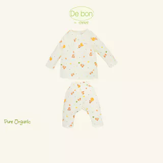 De Bon By Enfant เสื้อแขนยาว+กางเกงขายาว (ขายแยกชิ้น) ลายกระรอกบอลลูน แรกเกิด - 2ปี EJ2C76+EJ2C77+EJ4C75