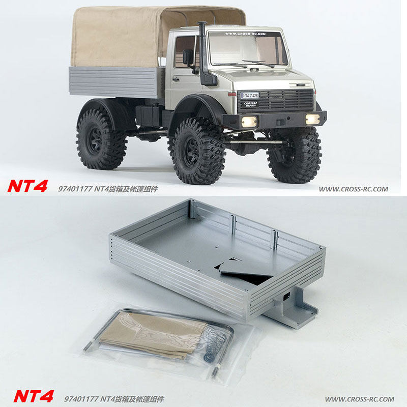 CROSSRC NT4 เต็นท์ถังด้านหลังอุปกรณ์รถปีนเขาพลาสติกวิศวกรรม ABS แข็ง 97401177 อุปกรณ์เสริม
