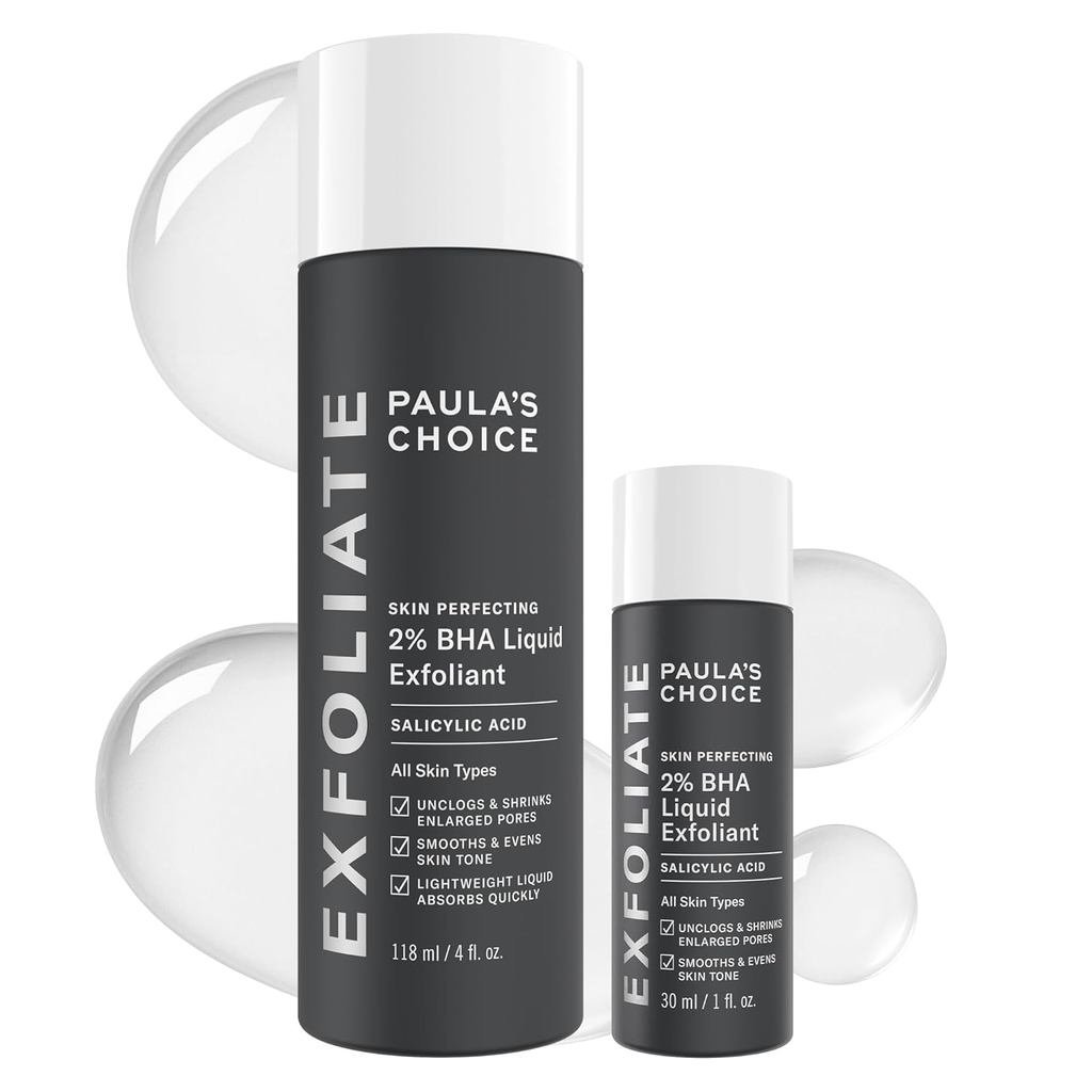 ในสต็อกPaulasChoicePERFECTING2%BHExfoliantwithSalicacid,FacialPolishforPores,ริ้วรอย&FineLines,เหมาะ