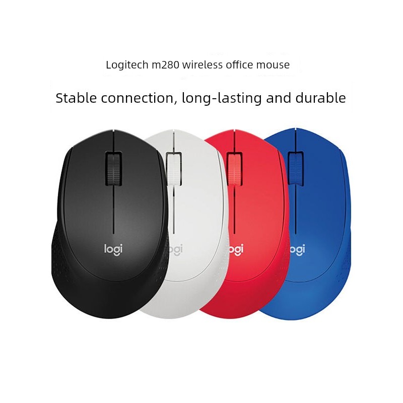( บลูทูธ เสียงเงียบ) chichang Logitech M280/M275 เมาส์ไร้สายแล็ปท็อปเกมสํานักงานในครัวเรือนประหยัดพล