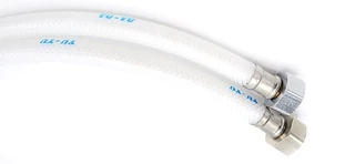YUYU OFFICIAL สายน้ำดี PVC น็อตสแตนเลส SUS304 สายต่อก๊อกน้ำ สายชักโครก รับแรงดัน 20 บาร์ สี่หุน2ข้าง