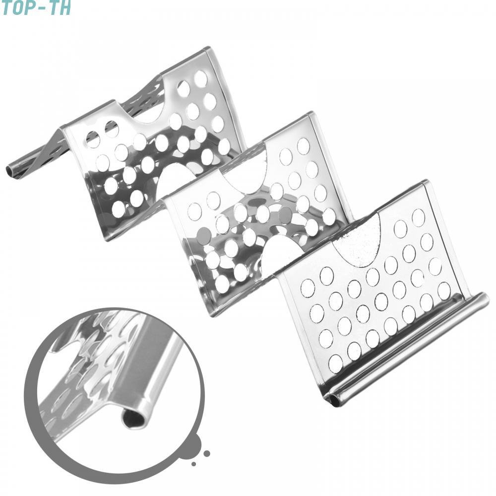 Taco Stand Stainless Steel Holder for 3 Tacos Perfect for Parties and Gatherings