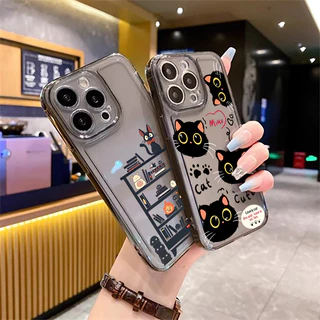💎KingMall💎อวกาศผู้หญิงกันรอยกันกระแทกพรีเมียมบางเบาสไตล์เกาหลี SAMSUNG A55 A54 A50 A23 A16 A06 A14 A15 A13 A05 A30S