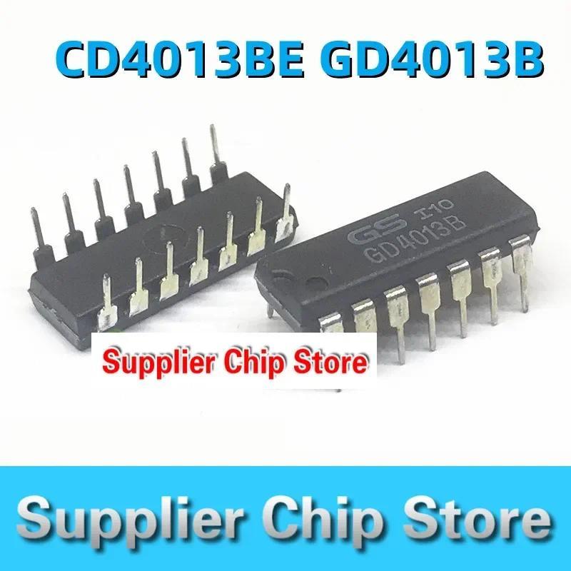 20 ชิ้น CD4013BE จุดใหม่ DIP14 4013 ชิปลอจิก CD4013