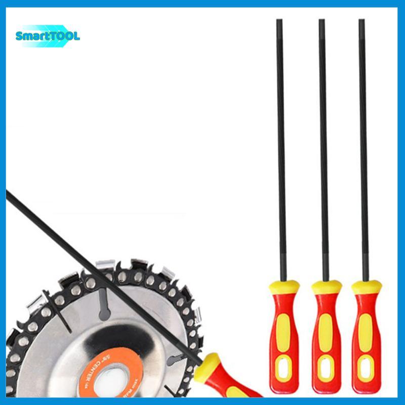 UTZN> รอบเหล็กคาร์บอนสูง Sharpening Chainsaw Saw Chain File Sharpener 4/4.8/5.5 มม.ใหม่