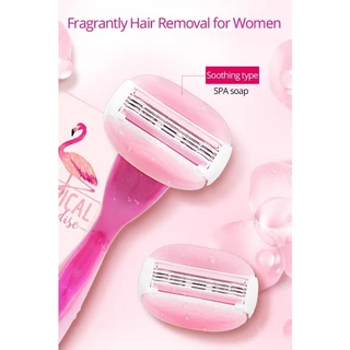 Gillette Venus ผู้หญิงมีดโกนใบมีด 3 ชั้นพร้อมสบู่บาร์ Smooth Shaving Blade Lady Body Curve เปลี่ยนตลับหมึกเติม 3 ชิ้น