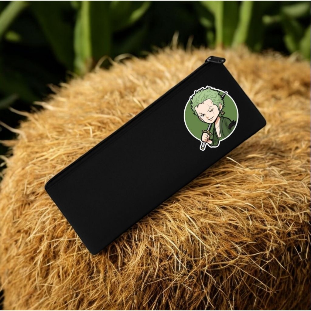 Taskiddie - One Piece Zoro Sanji Cool Anime Pencil Case กระเป๋าเครื่องเขียน